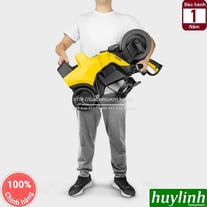 Máy phun xịt rửa xe Karcher K3 Deluxe Premium - 1600W - Tặng bộ Car Kit