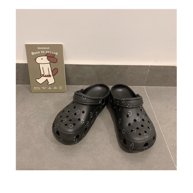 DÉP CROSS UNISEX HÌNH MẶT CƯỜI