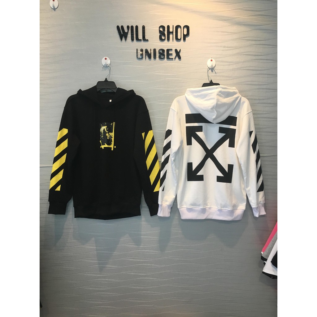 ÁO HOODIE OFF X VÀNG ẢNH THẬT