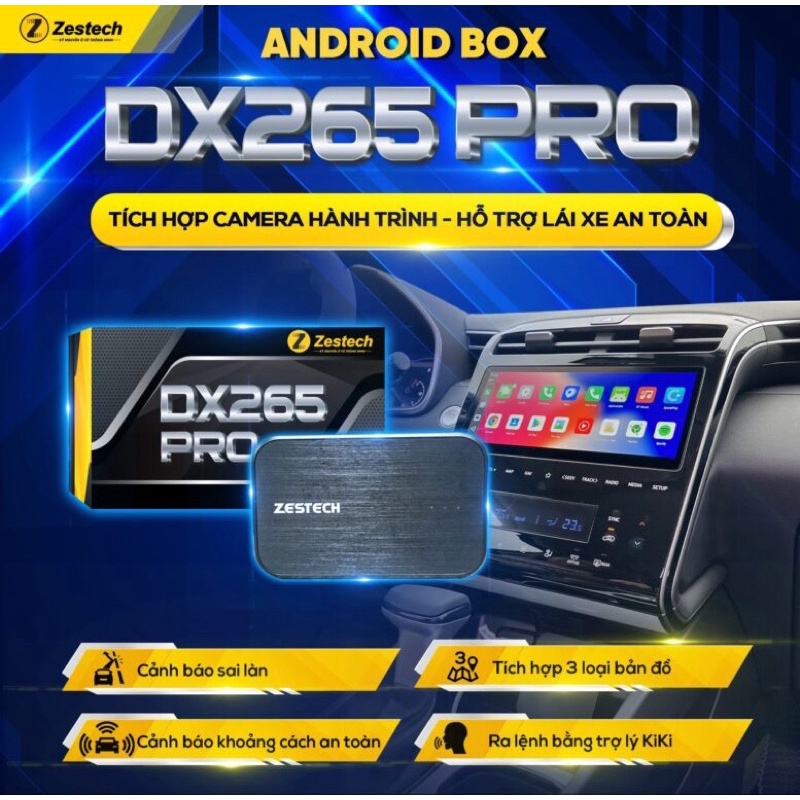 Bộ Android Box Dx265 Pro Dành Cho Ô Tô
