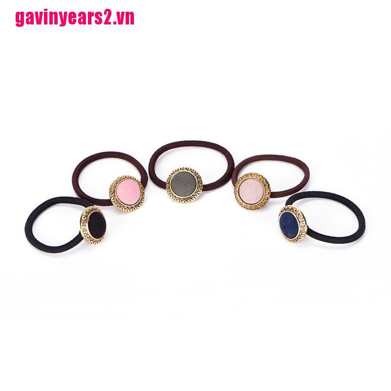 Bộ 2 Dây Cột Tóc Phong Cách Vintage Thời Trang
