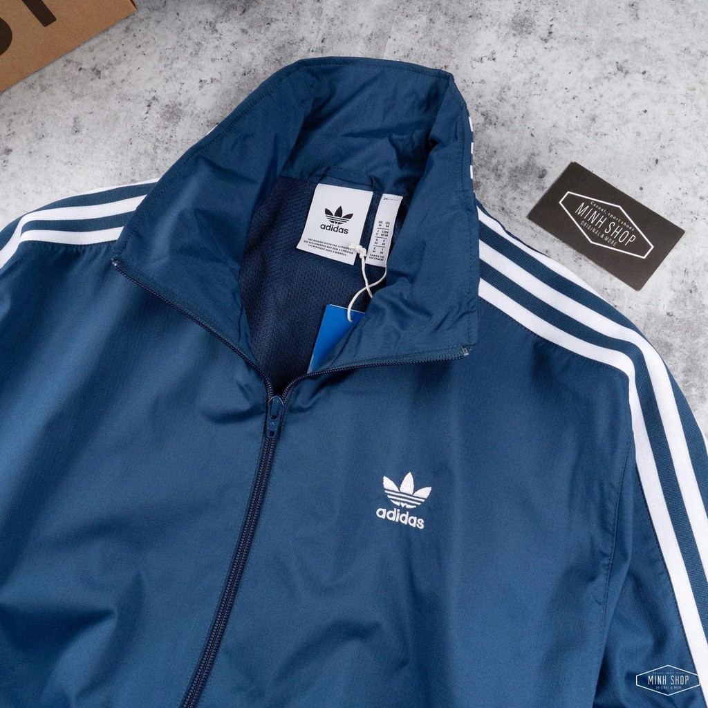 [ ƯU ĐÃI ~40%] ÁO KHOÁC JACKET ADIDAS BLUE/WHITE 2021-9579