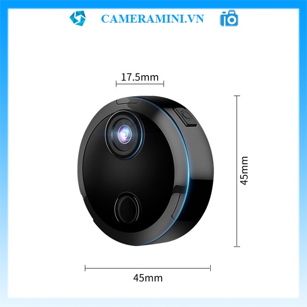Camera wifi an ninh HDQ15 kết nối từ xa qua điện thoại, có hồng ngoại quay đêm, có pin, không dây, có qrcode đằng sau