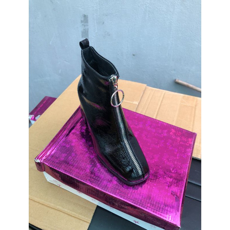 BOOT DA BÓNG LÓT LÔNG KHOÁ TRƯỚC SANG TRỌNG _ khóa đến mũi Boot (HÀNG QC GÓT TRỤ) | BigBuy360 - bigbuy360.vn