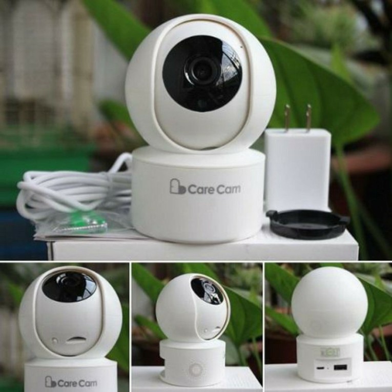 VCN Camera wifi 360 độ Care Cam YH200 hai.0 Mpx full HD1080 chuẩn nén H265+ đàm thoại hai chiều, kết nối Smart Home 2 GH