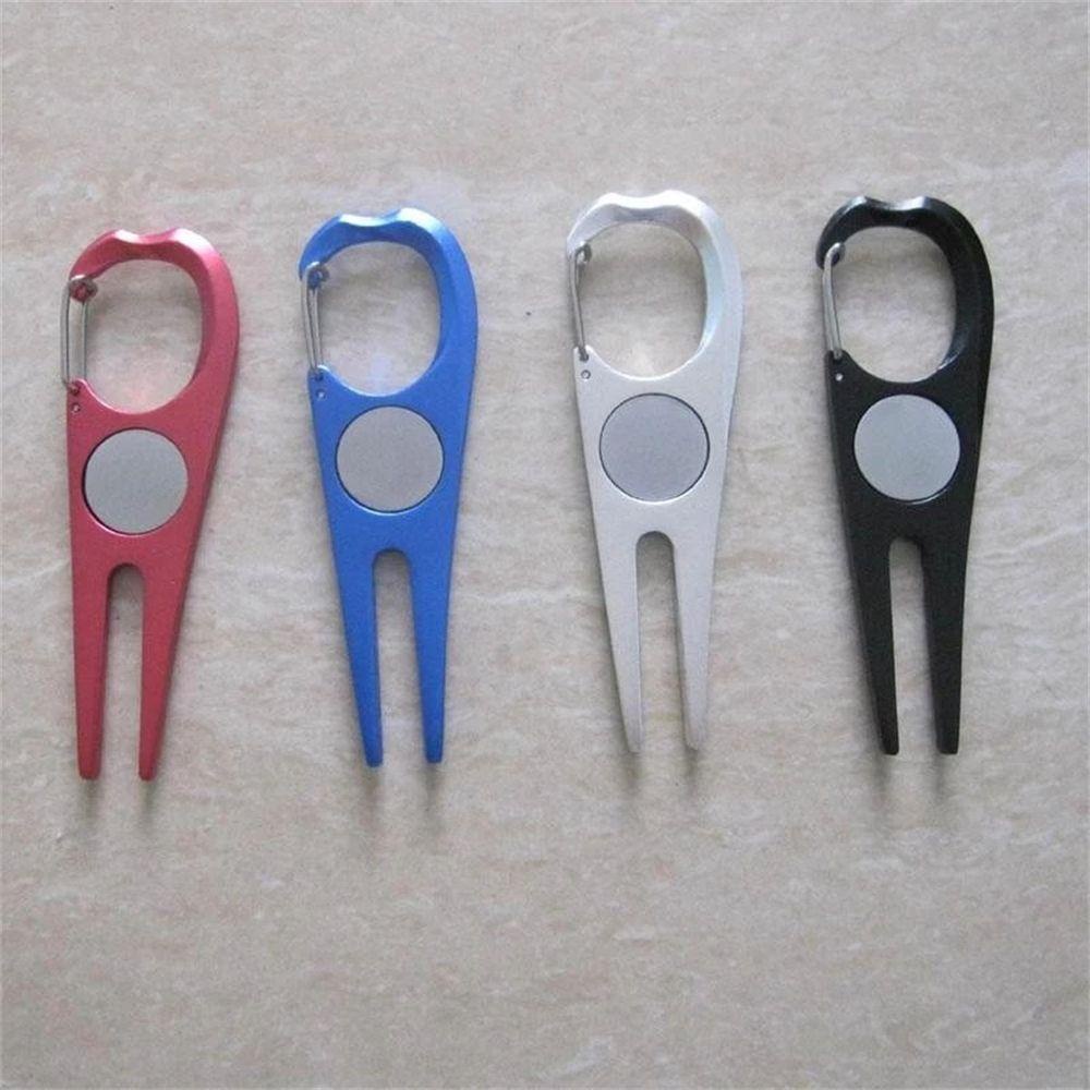 Nĩa Hợp Kim Nhôm Màu Xanh Lá Cây Bền Bỉ Dùng Sửa Chữa Sân Golf Ngoài Trời
