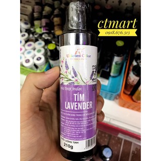 Màu thực phẩm Unicorn Tím Lavender 210 gram