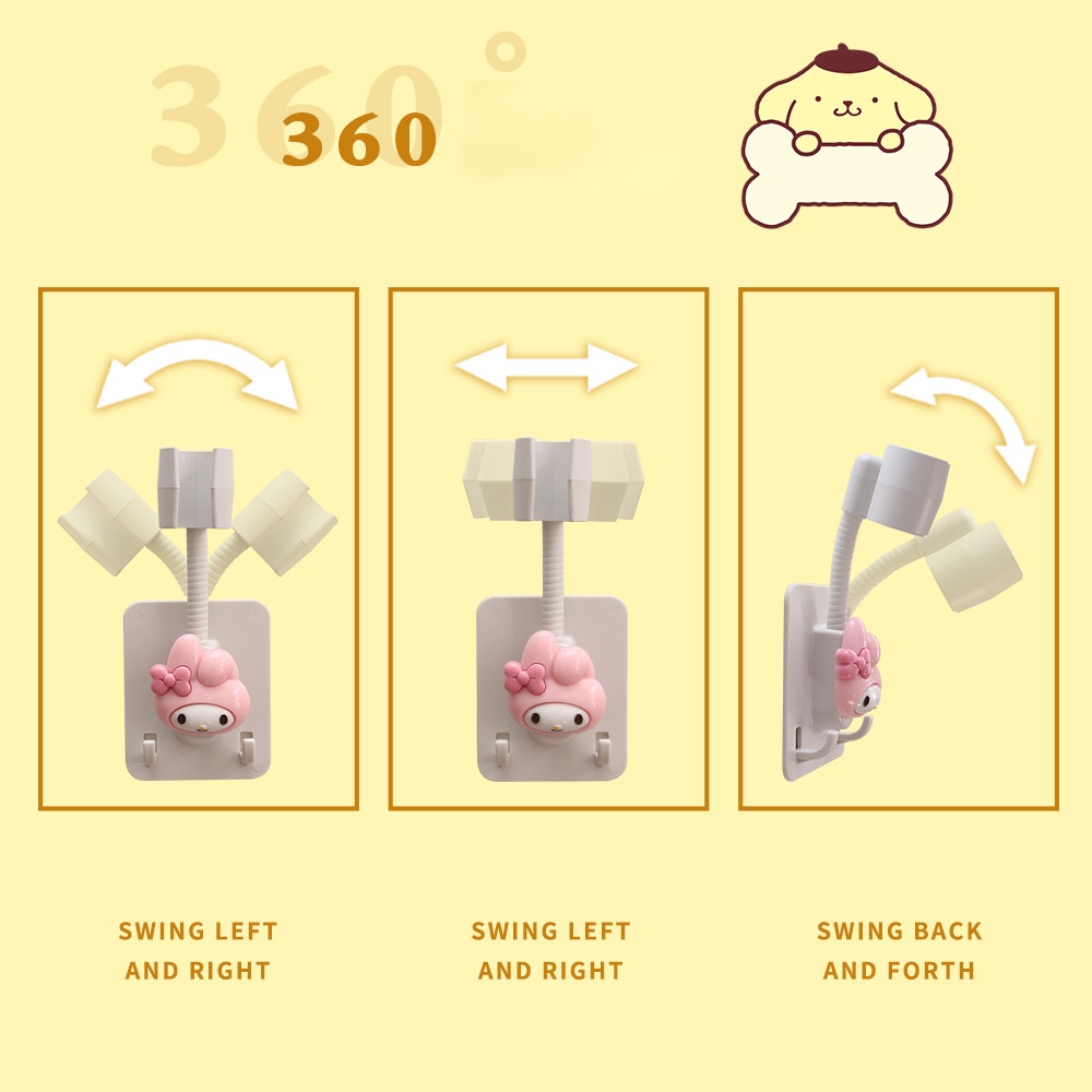 Giá đỡ đầu vòi hoa sen XIAODUOJIAJU không cần đục lỗ cho nhà tắm