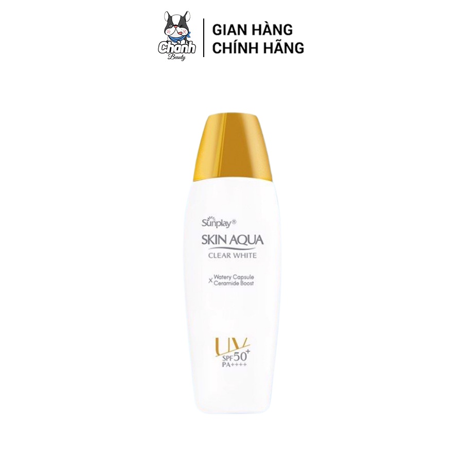 Sữa Chống Nắng Hằng Ngày Dưỡng Trắng Sunplay Skin Aqua Clear White SPF 50+, PA++++