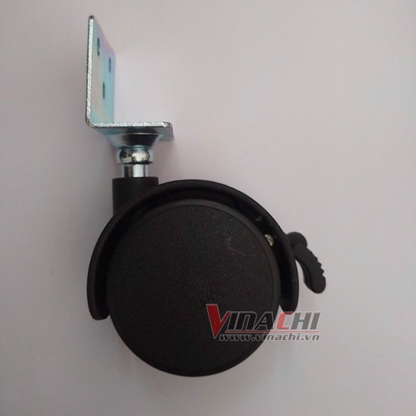 Bánh Xe Lăn Đế L - 38mm - Bánh Xe Lăn Đế L Giúp Cố Định Sản Phẩm, Chống Trôi