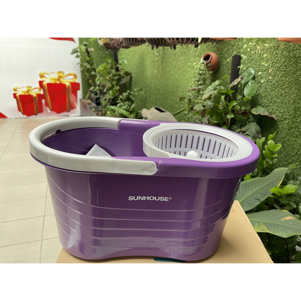 BỘ LAU NHÀ XOAY 360 ĐỘ SUNHOUSE KS-CL330CP