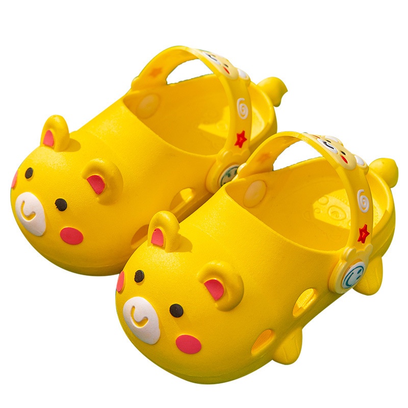 Kira Dép crocs Đi Trong Nhà Đế Mềm Chống Trượt Dành Cho Bé 1-2 - 8 Tuổi