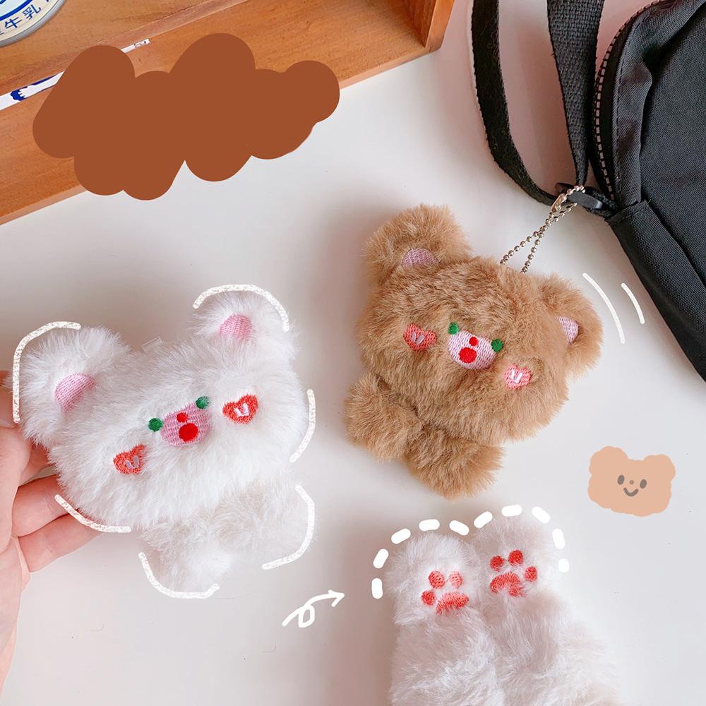 LANFY Bộ Dụng Cụ Làm Móng Hình Gấu Dễ Thương Tiện Dụng