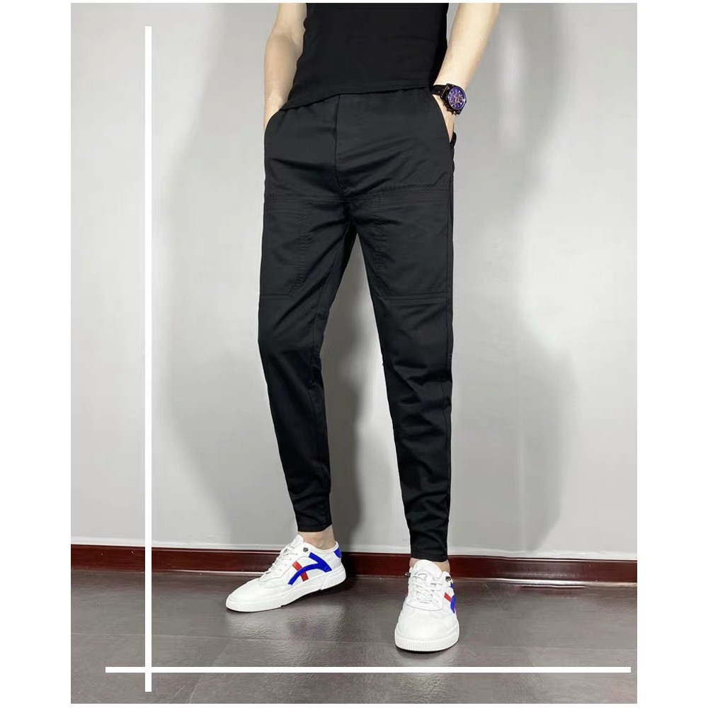 Quần Jogger Kaki Form Slimfit Hàn Quốc Trẻ Trung Năng Động Công Sở Đi Chơi Đi Học