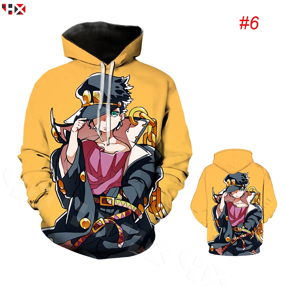 CLOOCL Anime JoJo's Bizarre Adventure 3D Print Men Casual Hoodies | BigBuy360 - bigbuy360.vn