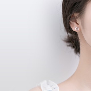[ORDER] Khuyên tai meo ca bạc 925