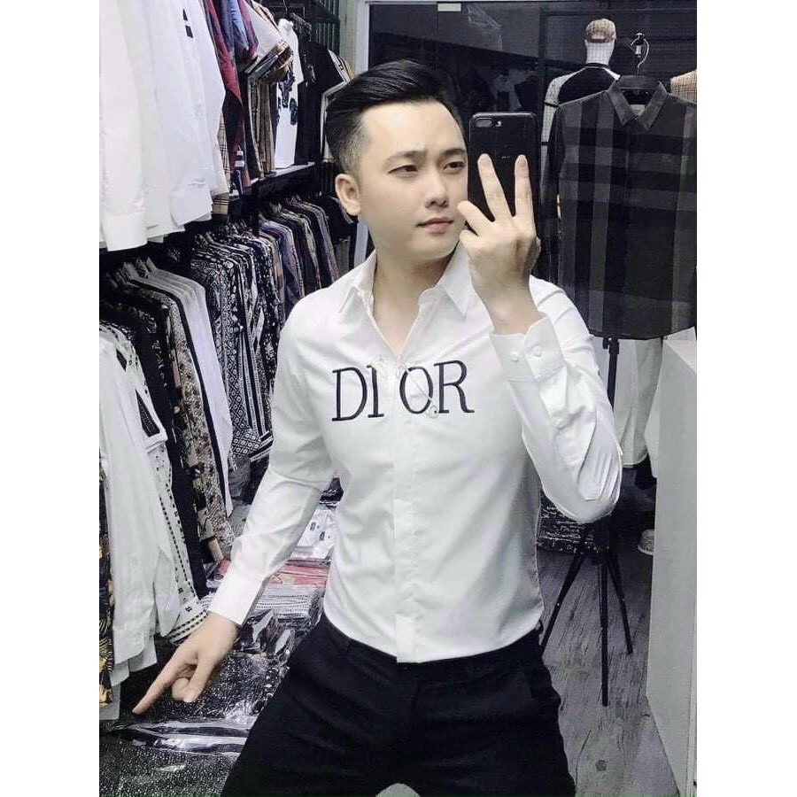 [Mã FAMAYMA2 giảm 10K đơn 50K] Áo sơ mi nam cao cấp kiểu dáng thời trang hàn quốc QJ4435