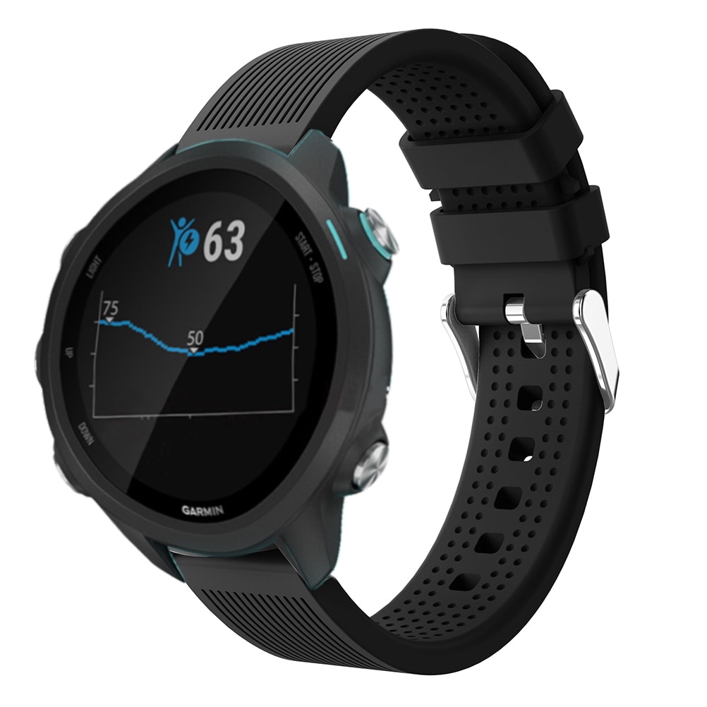 Dây Đeo Silicone 20mm Thay Thế Cho Garmin Forerunner 245 245M 645 645 music