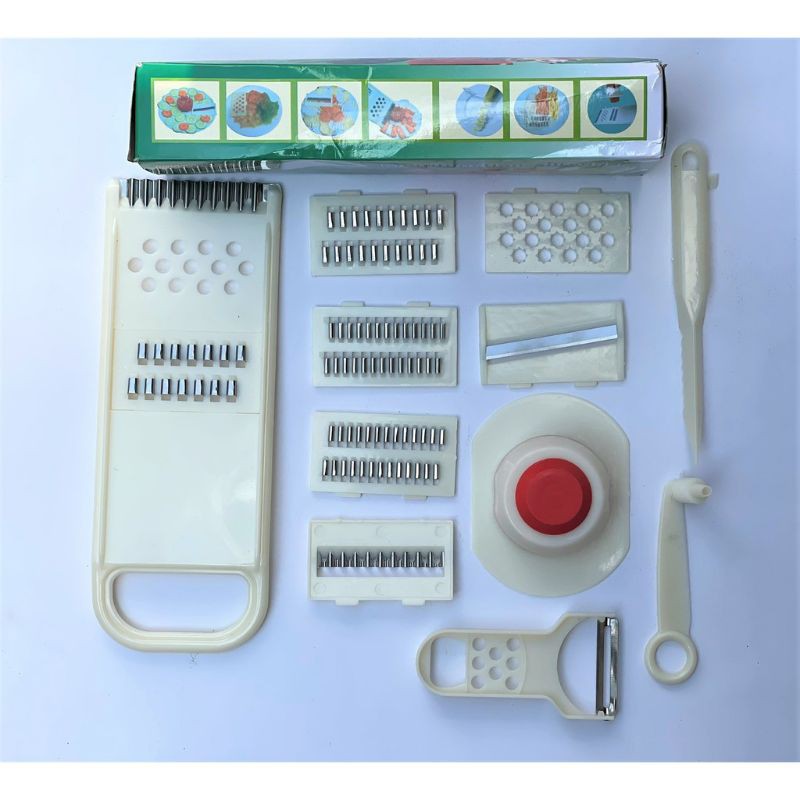 Dao bào đủ loại, dao bào đa năng 12 trong 1 gọt, cắt, tỉa rau củ quả siêu tiện lợi