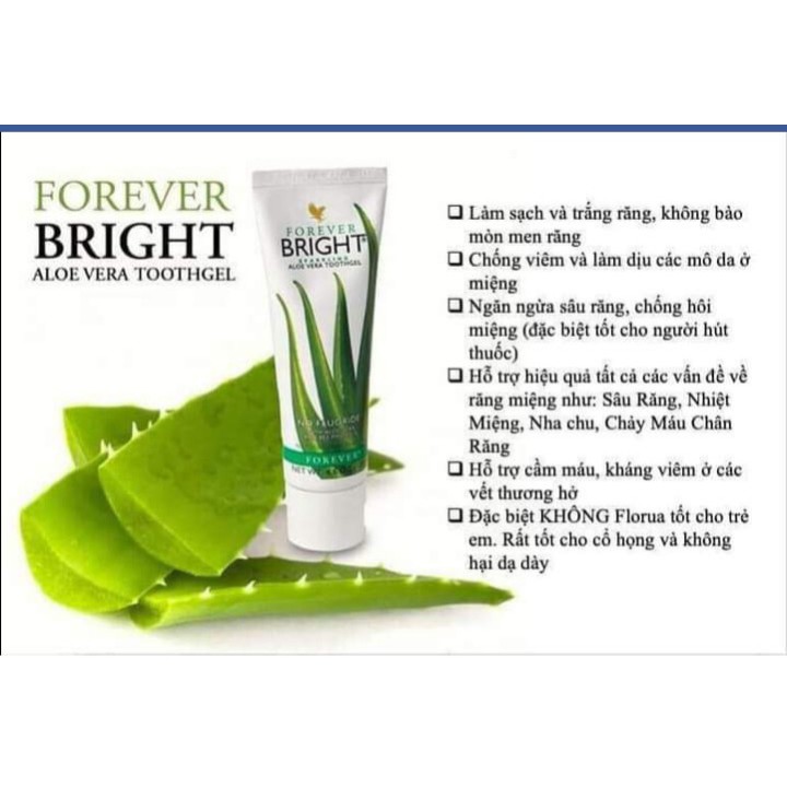 KEM ĐÁNH RĂNG FOREVER Bright [CHÍNH HÃNG]  _028 Flp - Lô Hội TỐT NHẤT THẾ GIỚI