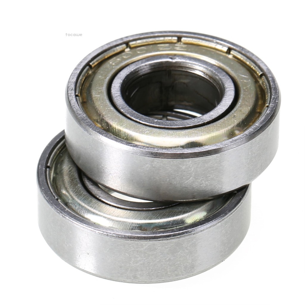 Set 5 bạc đạn 12mm * 28mm * 8mm 6001ZZ bảo vệ tiện dụng chất lượng cao