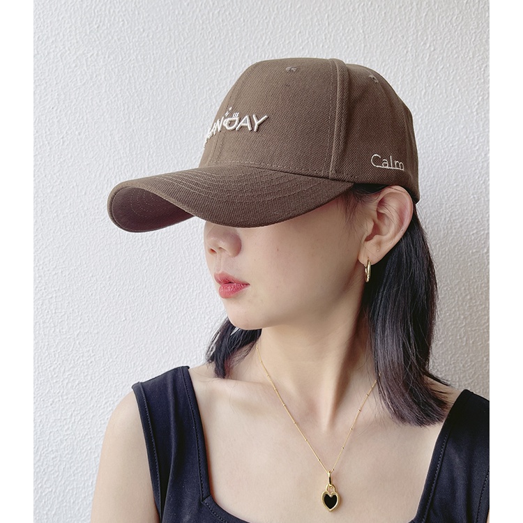 Mũ lưỡi trai MONDAY thời trang unisex, Nón lưỡi trai Louli Saigon form cứng vải kaki cao cấp M19