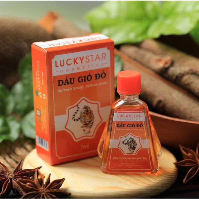 Dầu Gió Đỏ Mẹ và Bé Lucky Star 7ml