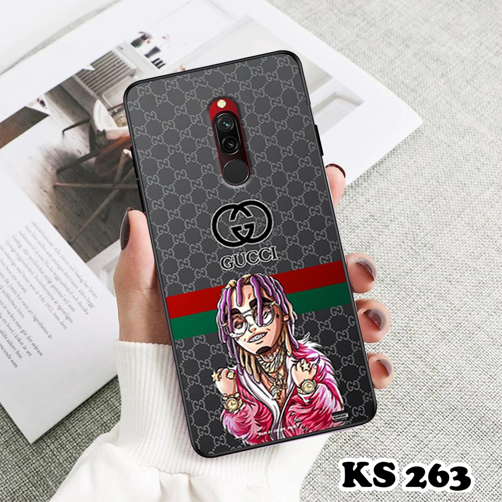 Ốp lưng Xiaomi Redmi 7 - Redmi 7A - Redmi 8 - Redmi 8A - Ốp in hình GÜÇÇÏ - lưng nhám viền TPU cao cấp