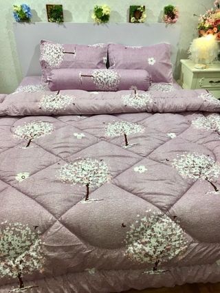 Sét chăn phao vải đẹp