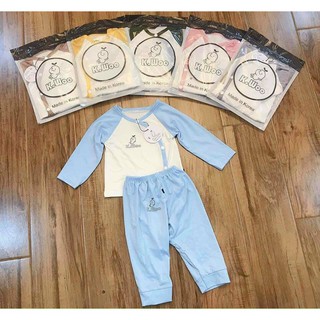 Bộ quần áo thun lạnh cho bé từ 3 - 9kg