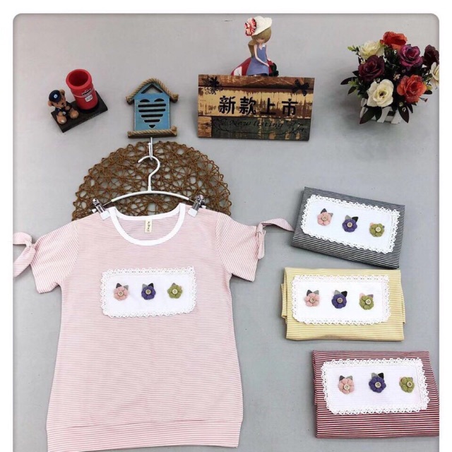 Áo bé gái Quảng Châu chất đẹp,size cho bé từ 4-9 tuổi.Hàng đảm bảo đẹp như hình! Hàng do shop tự chụp