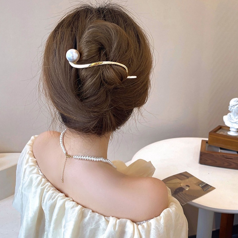 Tender afternoons Kẹp Tóc Ngọc Trai Thời Trang Hàn Quốc 2022