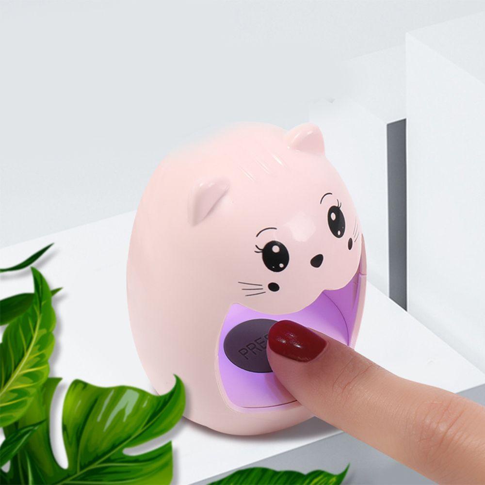 Đèn LED UV Sấy Khô Móng Hình Mèo Mini Nhanh Khô Tiện Dụng Cho Salon