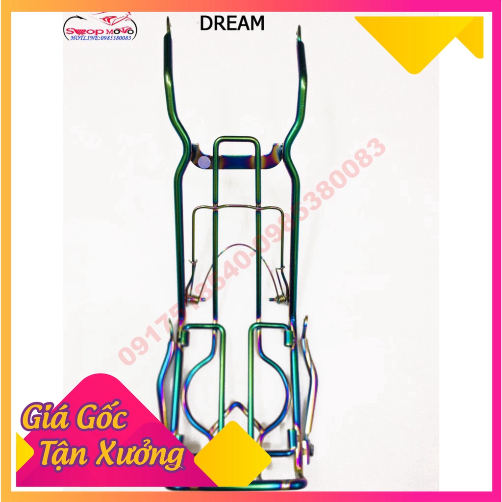 BAGA INOX 10 LY XI TITAN CHO EX 150,WAVE A 2078-18/RS/RSX, SIRIUS ,BALADE,DREAM (Ảnh Sp thật)