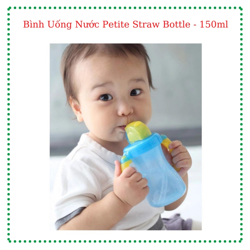 Bình Uống Nước Pigeon Petite Straw Bottle  - 150ml