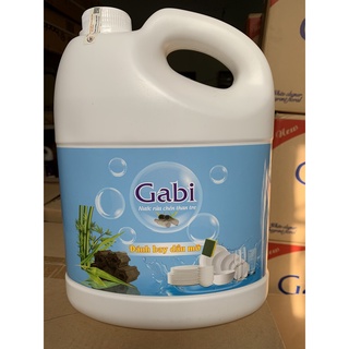 Nước rửa chén Gabi cao cấp không hại da tay, diệt sạch khuẩn - Dung tích 3.6L