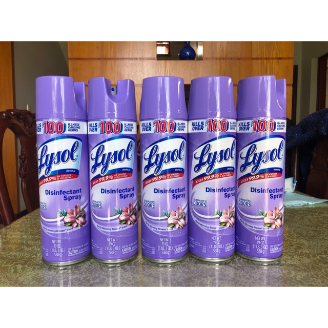 (CÓ SẴN) Xịt phòng Lysol khử mùi usa