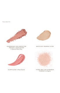 [SALE 50%] Set phấn son Becca Rose Glow Kit