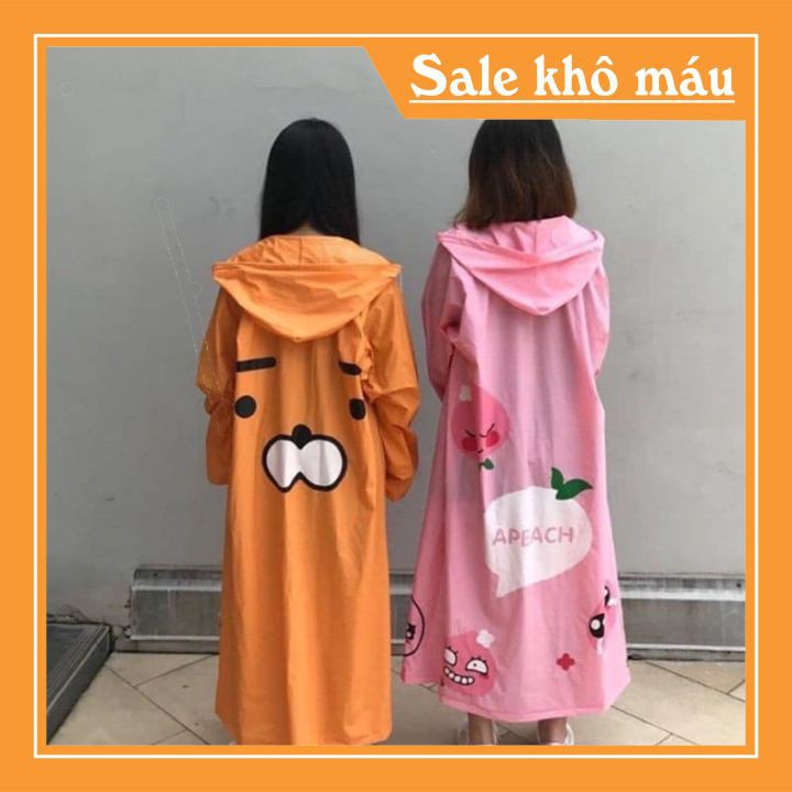 Áo mưa thời trang Thái Lan cao cấp ⛈️⛈️[FREESHIP] ⛈️⛈️, vừa chống thấm mưa, vừa chống nắng lại hợp phong cách thời trang