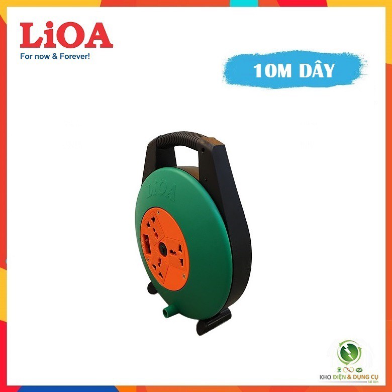 Ổ CẮM ĐA NĂNG LIOA XTD10-2-10A & XTD10-2-15A  ( 10m DÂY ) - BẢO VỆ QUÁ TẢI