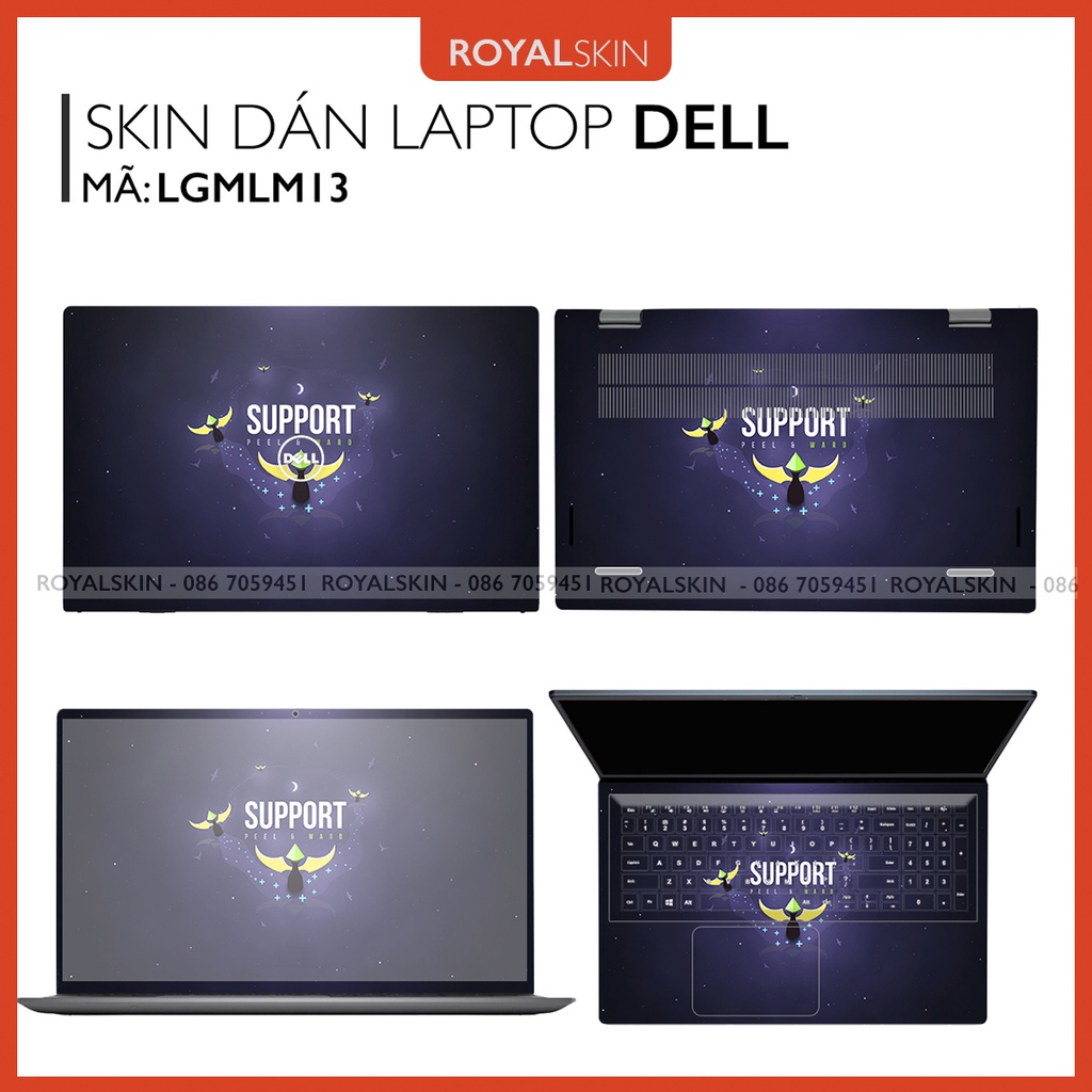 Skin dán Laptop DELL In Hình LOL - Liên Minh Huyền Thoại Bộ 3 -Nhận in theo yêu cầu