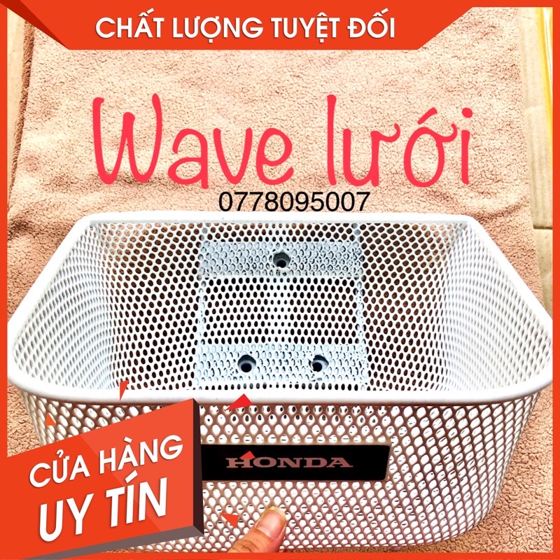 Rổ wave nhỏ, ZX, 110 TRẮNG (HÀNG LOẠI I )