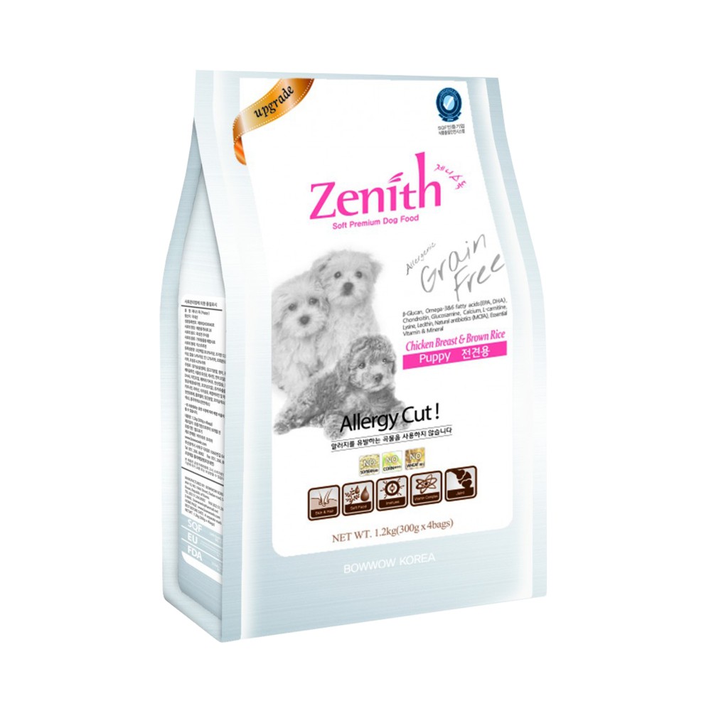 THỨC ĂN HẠT MỀM Zenith CHÓ CON  - vị thịt gà_túi 300gr