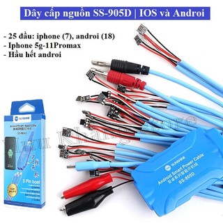 Dây cấp nguồn SS-905D | IOS và ANDROI | SUNSHINE