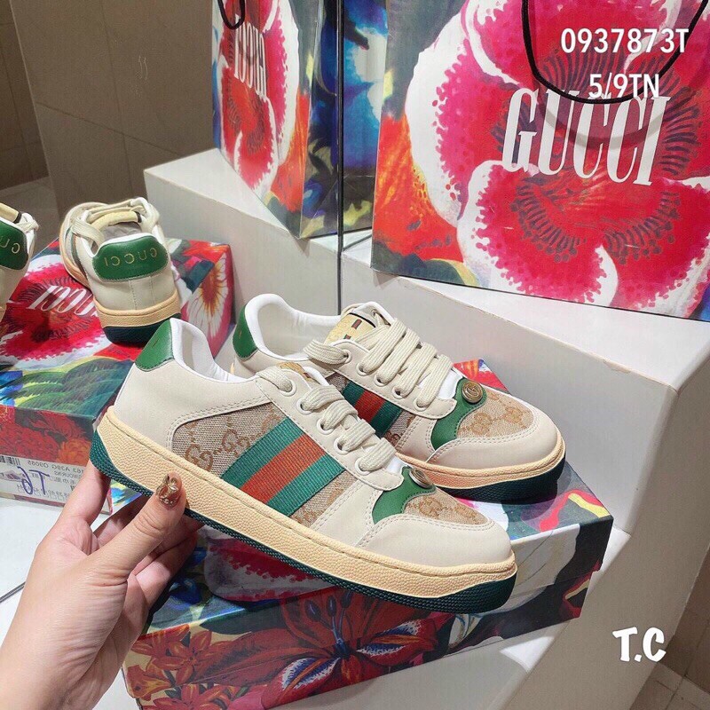 Giày thể thao sneaker GUCCi GC đế sịn SO HOT 🔥🔥🔥🔥