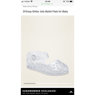 (Auth) Dép nhựa thơm OLD NAVY (rọ)