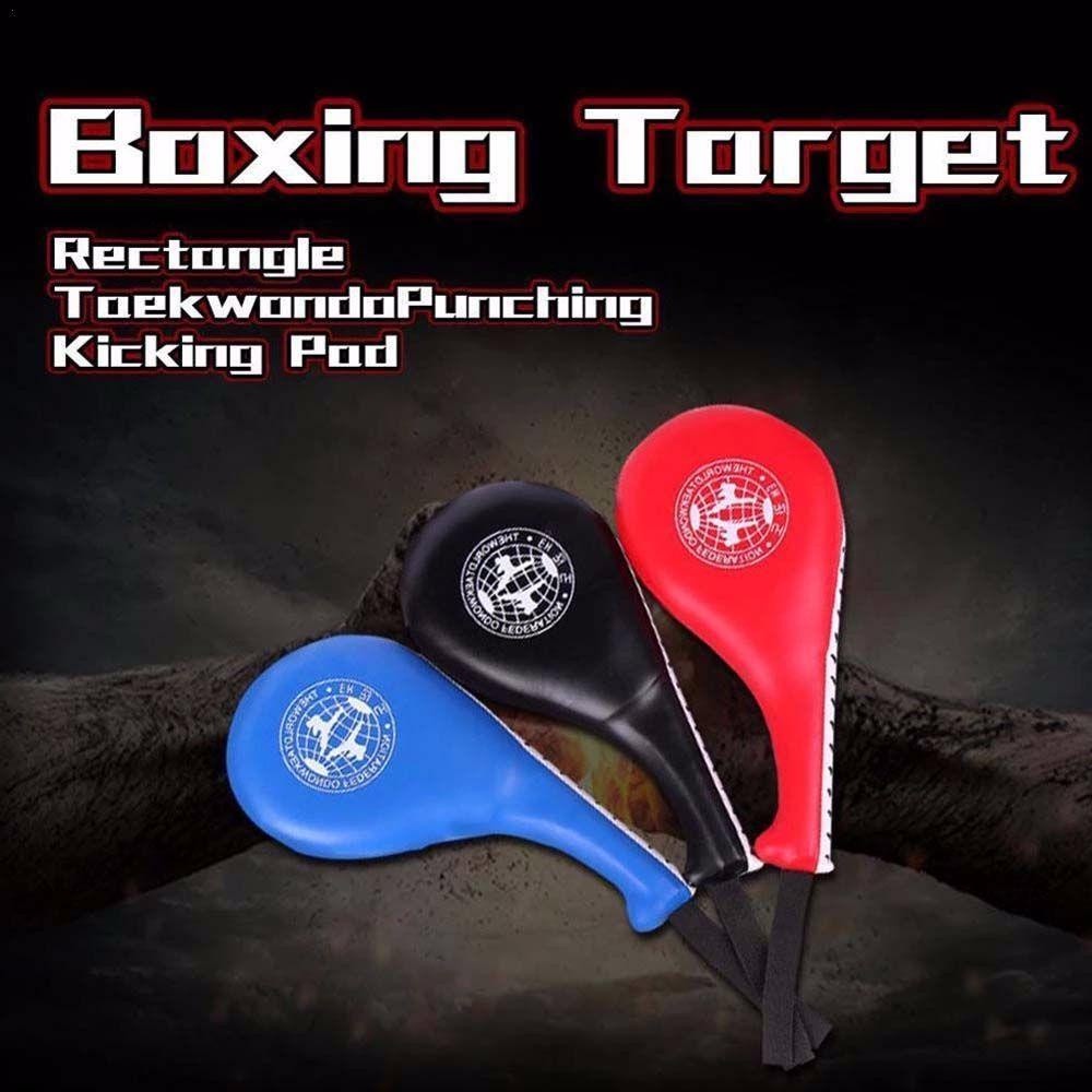 Đích Đá Tập Võ Thuật Cầm Tay Taekwondo, Vovinam, Karatedo Bằng Da PU Cao Cấp Cho Trẻ Em - Người Lớn Hãng Amalife (1 cái)