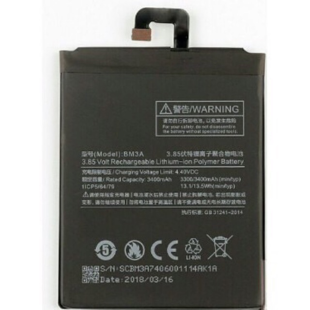 Pin Xiaomi Minote 3 ( BM 3A)