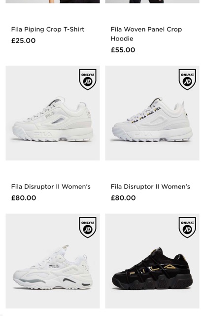 Giày Fila Disruptor Authentic 💯%
