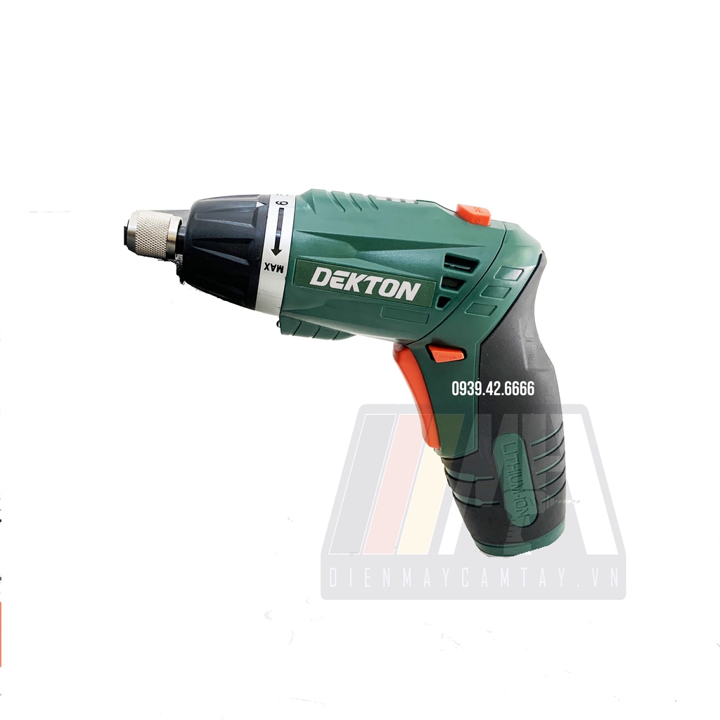 Máy chuyên vít dùng pin Dekton DK-CV0502 - pin 4V - dạng gập